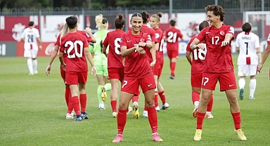 A Milli Kadın Futbol Takımı, Gürcistanı 3-0 mağlup etti