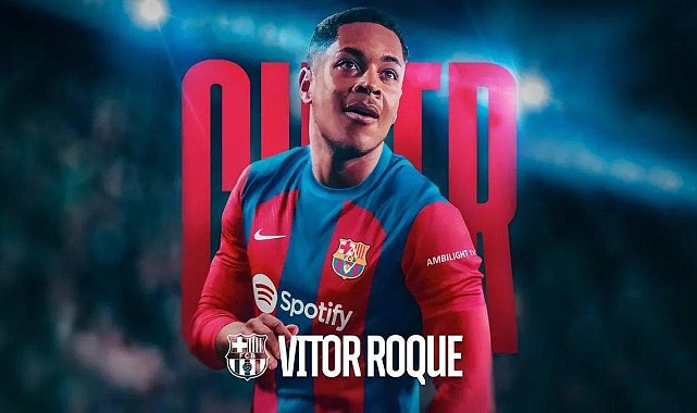 Barcelona'da Vitor Roque şoku