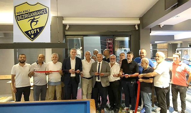 Küçükçekmece'nin İlk Bilardo Spor Kulübü açılışı yaptı.