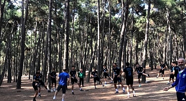 Küçükçekmece Yeşilova Esnafspor, kondisyon çalıştı