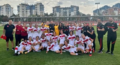U15 Kız Milli Takımı, Kuzey Makedonya'yı 5-0 Yendi