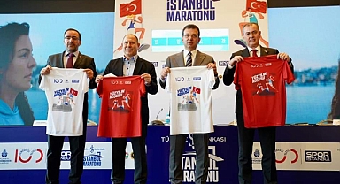 45. İstanbul Maratonu’nun tanıtım toplantısı yapıldı.