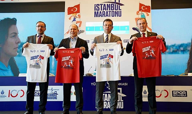 45. İstanbul Maratonu’nun tanıtım toplantısı yapıldı.