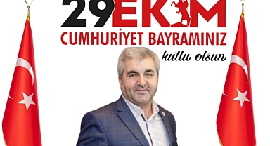 Adnan Aydeniz ,29 Ekim Cumhuriyet Bayramı mesajı