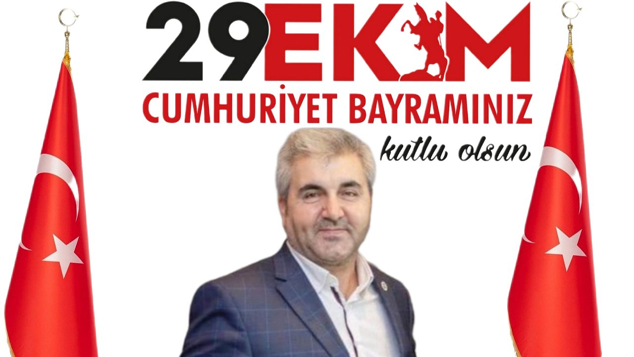 Adnan Aydeniz ,29 Ekim Cumhuriyet Bayramı mesajı