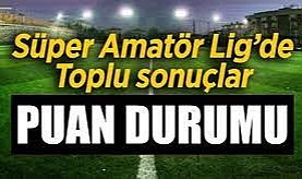 İstanbul Süper Amatör 14 Ekim Cumartesi Sonuçları