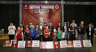 29 Ekim Cumhuriyet Kupası Satranç Turnuvası sona erdi
