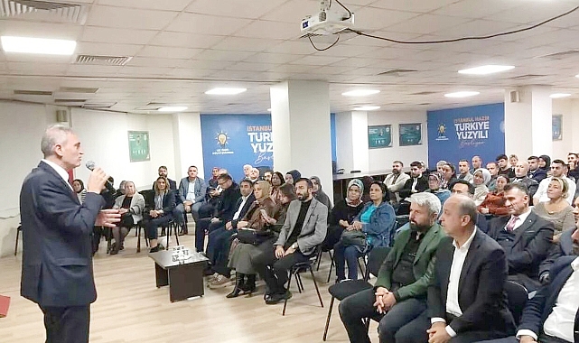 AK Parti Küçükçekmece ilçe kademe toplantısı yapıldı.