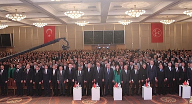Milliyetçi Hareket Partisi Marmara Bölgesi genişletilmiş işaret toplantısı yapıldı.