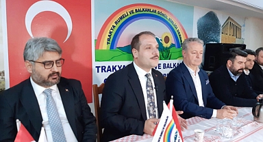Metin kaptanoğlu Trakya Rumeli Gönül Birliği platformunu ziyaret etti