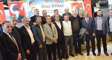Oruç Oymak ,sivil toplum kuruluşları ile kahvaltı programında buluştu.