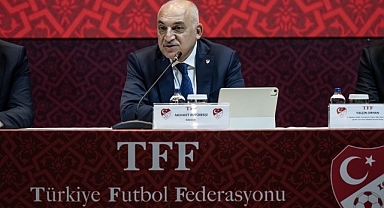 TFF Başkanı Mehmet Büyükekşi Basın Toplantısı Düzenledi