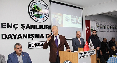 Aziz Yeniay,Genç Şanlıurfalılar Dayanışma Derneği (GENÇ ŞANDER)'ı Ziyaret Etti