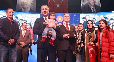 Bakanı Ali Yerlikaya, Malatya Deprem Konutları Kura ve Anahtar Teslim Töreni’ne katıldı.