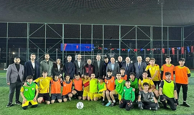Dr. Enes Eminoğlu, Amatör Spor Kulüp Başkanları İle çay sohbeti