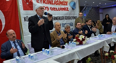 KÜDEF, depremde hayatını kaybedenler için Miraç Kandili mevlit programı düzenlendi