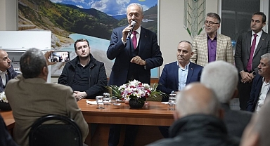Aziz Yeniay Giresunlularla Bir Araya Geldi, Küçükçekmece'nin Geleceğini Konuştu