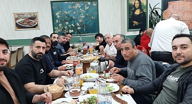 Mücadele Spor yönetim kurulu iftarda buluştu