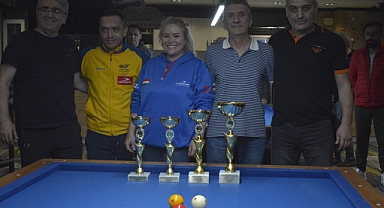 Bezirgânbahçede Bilardo Tutkunları Bu Turnuvada Buluştu