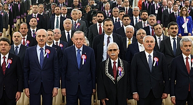 Cumhurbaşkanı Erdoğan, Anayasa Mahkemesinin 62. Kuruluş Yıl Dönümü Töreni’ne katıldı