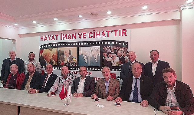 Saadet Partisi Küçükçekmece'de Bayramlaştı