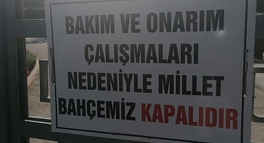Söğütlüçeşme Millet Bahçesi kapalı: Halkın İsyanına Kim Kulak Verecek?