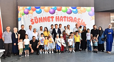 Başkan Özer Sünnet Çocuklarının Kirvesi Oldu