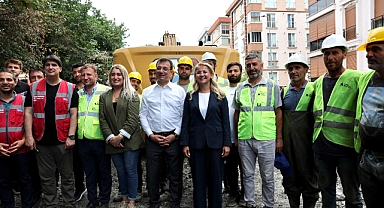 İmamoğlu ,Ovalıoğlu’yu ziyaretn etti