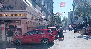 Kirazlı Sokakta Park terörü geçiş hakkı vermiyor