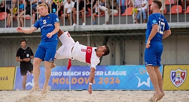 Plaj Futbolu A Milli Takımımız, Moldova'ya 5-2 Mağlup Oldu