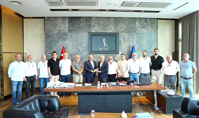 Seymen Gençtürk ve yönetim kurulu Çebi ziyaret etti