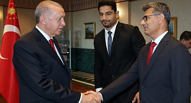 Cumhurbaşkanı Erdoğan, sporcu ve askerlerle bir araya geldi