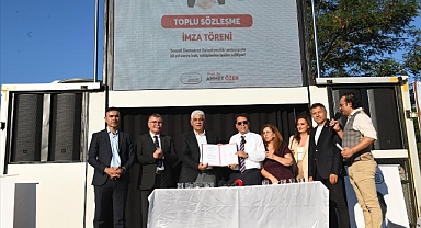 Esenyurt Belediyesi’nde Davullu Zurnalı Toplu Sözleşme Sevinci