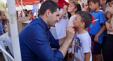 Minik Yıldızlar Festivali’nde doyasıya eğlendi.