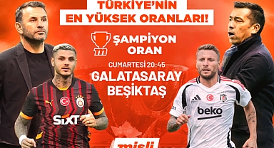 Süper Kupa’da derbi heyecanı Türkiye’nin En Yüksek Oranları ile Misli’de