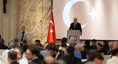 TBMM Başkanı Numan Kurtulmuş ,ilk andan itibaren hem millet olarak hem devlet olarak bütünleşik