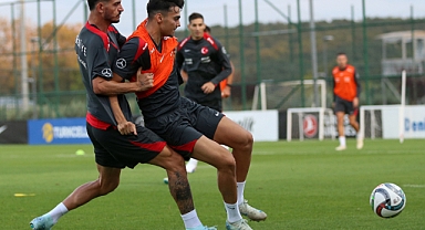 A Millî Takımımız, Galler Maçının Hazırlıklarına Başladı