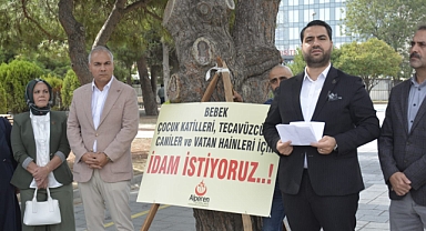 Alperen Ocakları Küçükçekmece Başkanı Mücahit Gürdal'dan İdam Çağrısı
