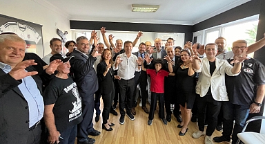 Hüseyin Yücel ile Feyyaz Uçar, Çanakkaleli Beşiktaşlılarla Buluştu