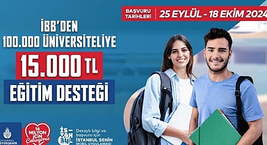 İBB’nin Üniversiteli Eğitim Desteğine” bugün başvurular başladı