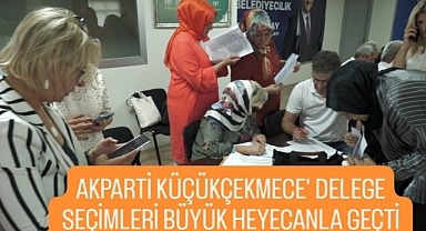 Küçükçekmece AK Parti'de Delege Seçimleri Gerçekleşti: 8. Olağan Kongre Süreci Başladı