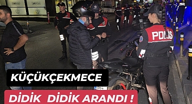 Küçükçekmece'de Polisten Dev Uygulama: Halkın Huzuru İçin 7/24 Görev Başında