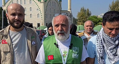 Küçükçekmece'den Haydarpaşa Limanı'na Vicdan Konvoyu.