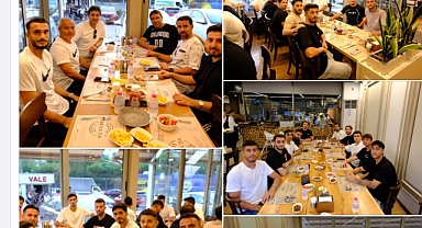 Küçükçekmece Sinop Spor, Pazarspor Maçı Öncesi Moral Yemeğinde Buluştu