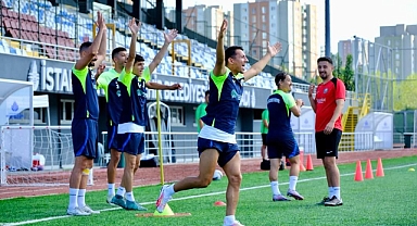 Küçükçekmece Sinopspor , Rize Pazarspor maçı hazırlıkları devam ediyor