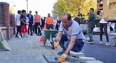 Başkan Utku Caner Çaykara' 50 bin tonun üzerinde asfalt serimi yapıldı.