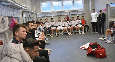 Mehmet Cem Özel ,maç öncesi başarılar diledi