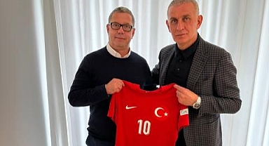TFF Başkanı Hacıosmanoğlu'ndan Slovenya Futbol Federasyonu'na Ziyaret