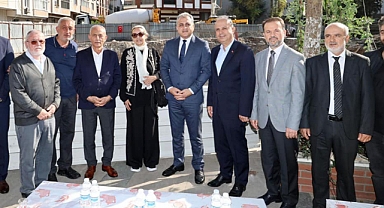 Yeşilova Merkez Camii'nin Temeli Dualarla Atıldı