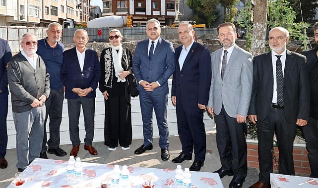 Yeşilova Merkez Camii'nin Temeli Dualarla Atıldı